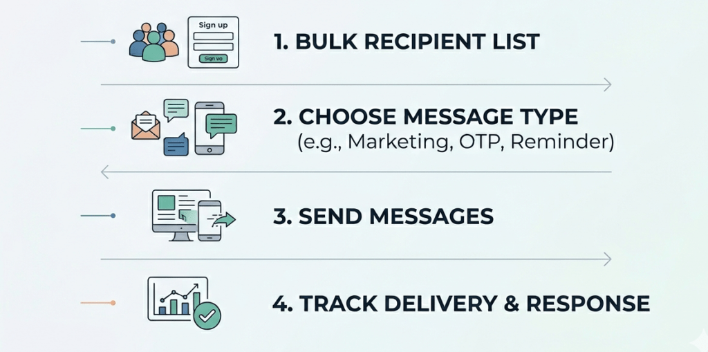 How Bulk SMS Works for Businesses